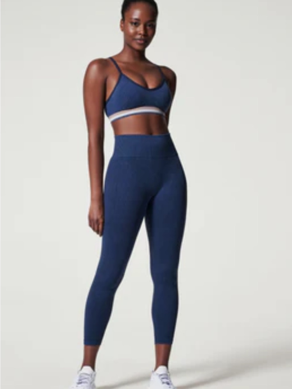 SPANX Navy Seamless Leggings